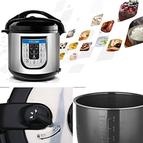 German Pool® 120V 6 Litre Digital Multi- Functional, Stainless Steel, Programmable Pressure Rice cooker. Free Shipping