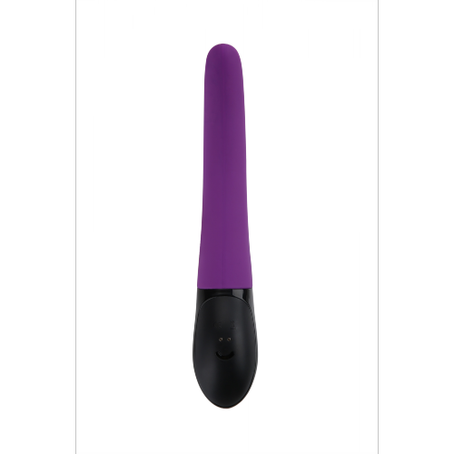 Vibromasseur magnétique rechargeable unisexe en forme de V avec 10 fonctions variables offert dans un emballage discret de Stimula V-Joy