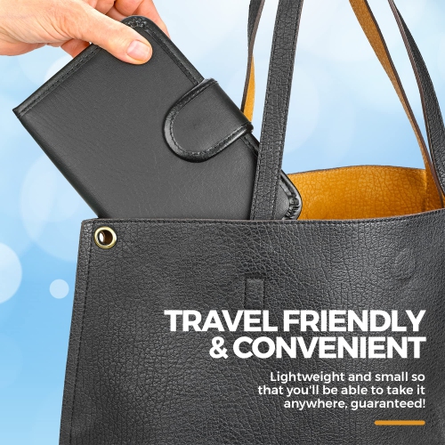 Weekly Travel Pill Organizer - Prescription and Medication Wallet Pill Box Reminder, a Extra Large Pill Container Dispenser Case, Caddy Organizer,