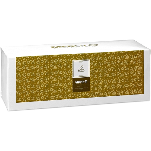 Large Weekly Pill Organizer Box in Gold Leather Case - 7 Day Week Pill Planner Organizers & Medication Reminder with 4 Times a Day - Daily