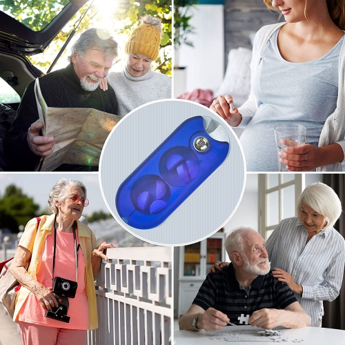 Aluminum Pill Cutter and Splitter with Safety Shield – Portable and Compact Tablet Slicer | Ideal for Oblong and Oval Pills | Non-Slip Pill Splitter