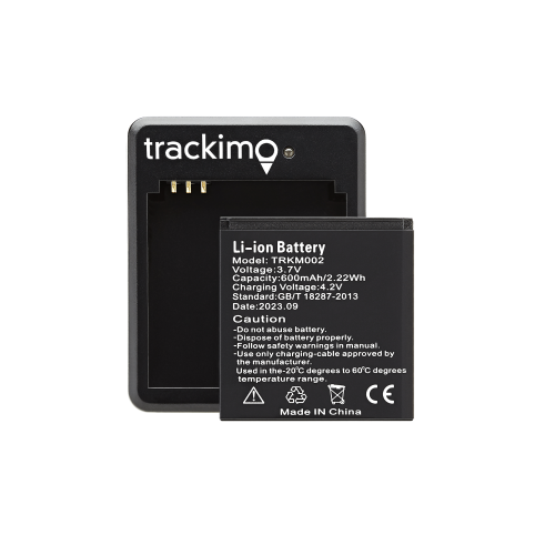 Trackimo GPS Tracker extra 600mAh battery for Tracki Use