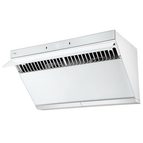 FOTILE JQG9006W 36" Range Hood | Unique Side-Draft Design for Under Cabinet or Wall Mount | Motion activation | Dual DC motors