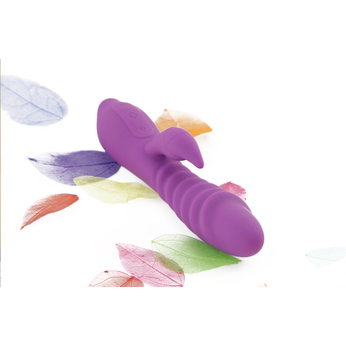 Stimula Solus – Vibrateur multifonctionnel chauffant et étanche nervuré avec 10 fonctions variables entièrement rechargeable et livré dans un