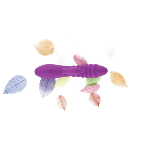 Stimula Solus – Vibrateur multifonctionnel chauffant et étanche nervuré avec 10 fonctions variables entièrement rechargeable et livré dans un