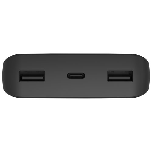 mophie Power Boost 20000 mAh Power Bank - Black