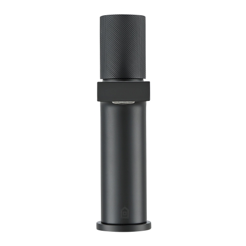 Ancona Isla Single Handle Bathroom Faucet in Matte Black