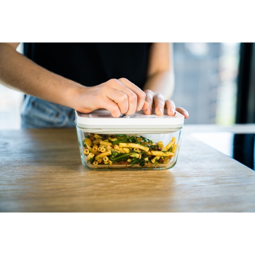 ZWILLING Fresh & Save M / 2 Piece Vacuum Box Set, Glass, Grey