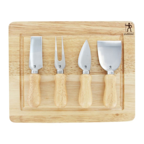 HENCKELS Definition 17 Piece Block Set With Bonus Cheese Set, Nature