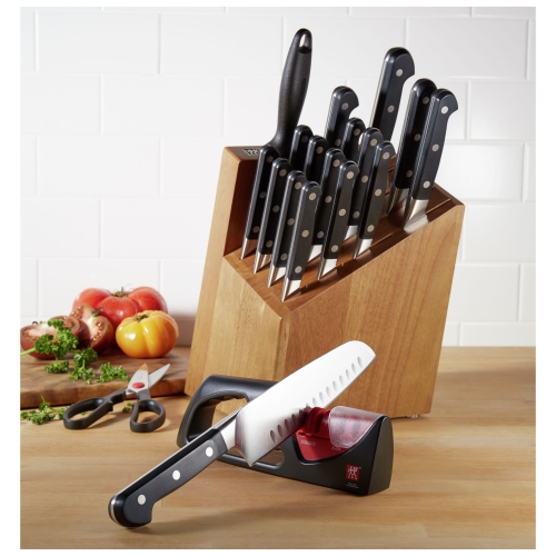ZWILLING Pro 20 Piece Knife Block Set, Black