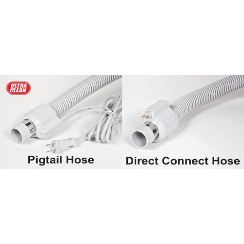 Ultra Clean Central Vacuum Electric Attachment Kit - Dual Voltage Hose 3-Way on/Off Switch Handle- Propath Power Nozzle – Wand