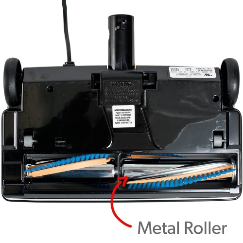 Ultra Clean Central Vacuum Electric Attachment Kit - Dual Voltage Hose 3-Way on/Off Switch Handle- Sweep N Groom Rugmaster Power Nozzle – Set of Wands