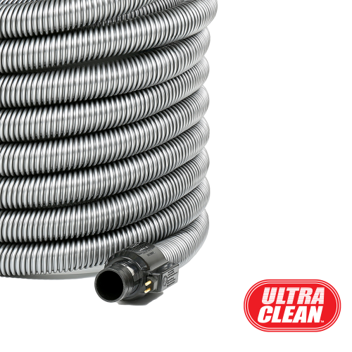 Ultra Clean Central Vacuum Electric Attachment Kit - Dual Voltage Hose 3-Way on/Off Switch Handle- Propath Power Nozzle – Chromed Wand