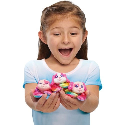 Unicorn Surprise Crystal, Pastel Rainbow, Stuffed Animal Unicorn and Babies,