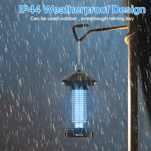 Bug Zapper, High Powered Electronic Insect Zapper, Electronic Mosquito Zapper IPX4 Waterproof, Fruit Fly Trap for Home, Kitchen, Backyard, Camping