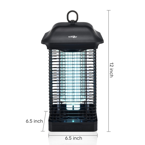 18W Outdoor Indoor 4000V Electric Bug and Fly Zapper MO004, Effective Bugs, Flies, Mosquitoes, Moths and Other Flying Insects