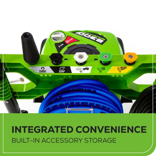 Greenworks PRO&nbsp;2300 PSI 2.3 GPM 14 Amp Electric Pressure Washer - GPW2300