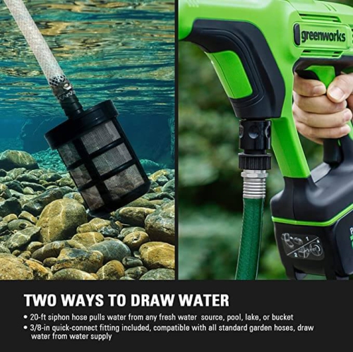 Greenworks 24V 600PSI PRESSURE WASHER