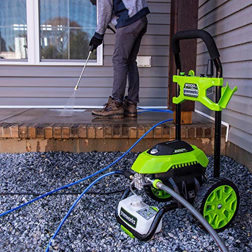 Greenworks 2000 PSI 1.2 GPM 14 Amp Electric Pressure Washer - GPW2006