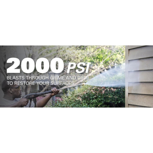 Greenworks Pro 2000 PSI 13 Amp 1.2 GPM Cold Water Electric Pressure Washer
