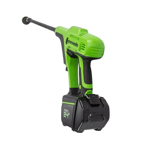 Greenworks 24V 600 PSI Pressure Washer, 4.0Ah Battery and Charger Included