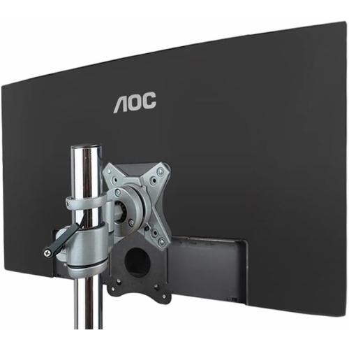 Gladiator Joe Monitor VESA Adapter Conversion Plate - from 75x75mm to 100x100m | Compatible with AOC C32V1Q Monitor | Black