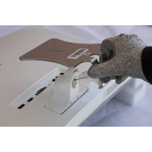 Gladiator Joe Monitor Arm/Mount VESA Bracket Adapter Compatible with Samsung 27" Curved Display Monitor CF591 | White | This Item Will NOT Work with