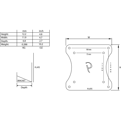 Gladiator Joe Monitor Arm/Mount VESA Bracket compatible Samsung S22E360H S22E391H S22E393H S22E395H PLUS S24E360HL S24E390HL, S24E391HL S24E393HL