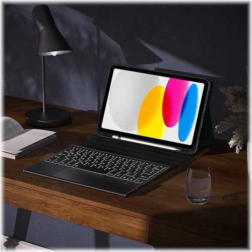 SaharaCase - Keyboard Case with Track Pad for Apple iPad 10.9" - Black
