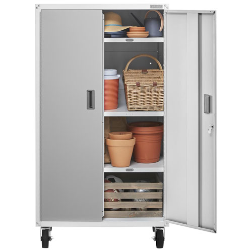 Gladiator Heavy Duty Steel Storage Cabinet - Grey Slate