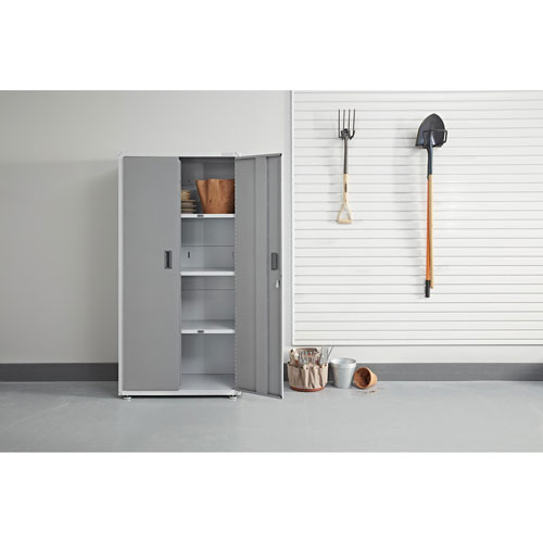 Gladiator Heavy Duty Steel Storage Cabinet - Grey Slate