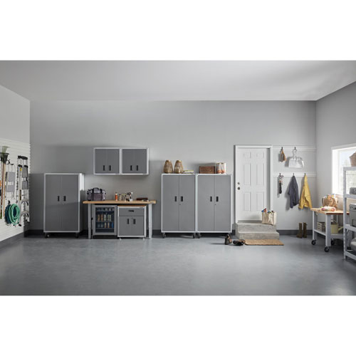 Gladiator Heavy Duty Steel Storage Cabinet - Grey Slate