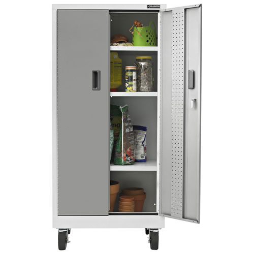 Gladiator Heavy Duty Welded Steel Storage Cabinet - Grey Slate