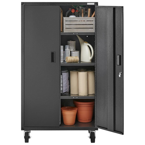 Gladiator Steel Storage Cabinet - Hammered Granite