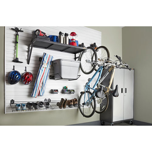 Gladiator Steel Storage Cabinet - Silver Tread