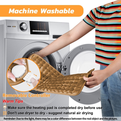 Heating Pad, Electric Heating Pad for Dry & Moist Heat, Electric Heat Pad , Auto Shut Off, for Shoulders, Neck, Abdomen, Back, Limbs, etc.