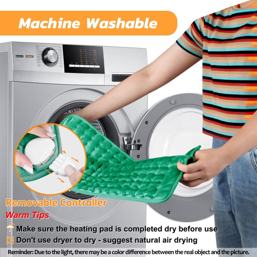 Heating Pad, Electric Heating Pad for Dry & Moist Heat, Electric Fast Heat Pad, Auto Shut Off, for Shoulders, Neck, Abdomen, Back, Limbs, etc.