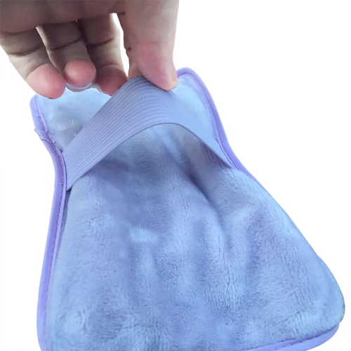 Hot and Cold Gel Bead Ice Pack | Lavender Scented | Reusable Cold Wrap, Cold Compress & Heating Pad | Freezable, Microwavable | Fabric Backing (7.5”