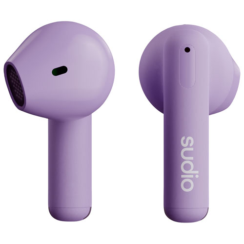 Écouteurs boutons 100 % sans fil A1 de Sudio Audio - Violet