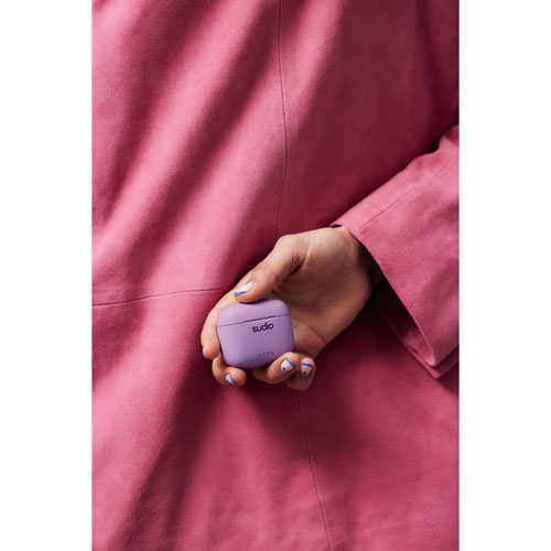 Écouteurs boutons 100 % sans fil A1 de Sudio Audio - Violet