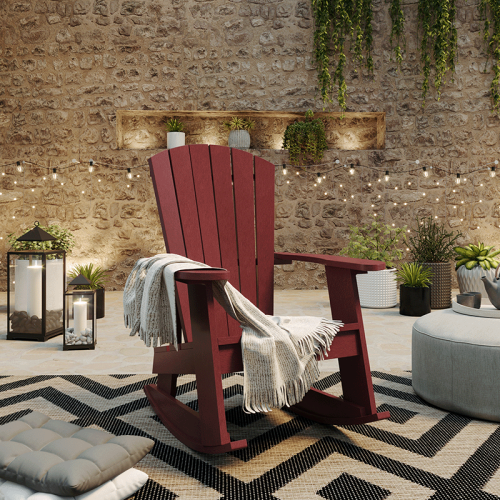 Capterra Adirondack Resin Rocking Chair