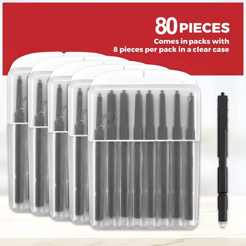 Filtres de protection contre la cire d'oreille de MEDca - Paquet de 10/80 filtres de rechange pour prévenir l'accumulation de poussière de bitume et