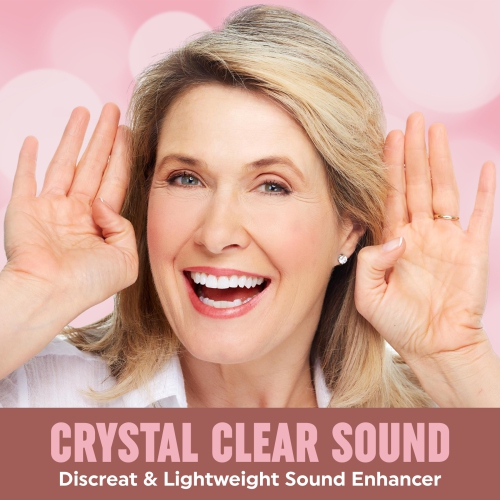 Digital Hearing Amplifier - Behind The Ear Sound Amplifier Set, BTE Hearing Ear Amplification Device and Digital Sound Enhancer PSAD for Hard of