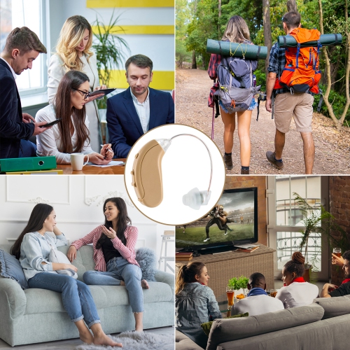 MEDca Digital High Power BTE Hearing Personal Sound Amplifier