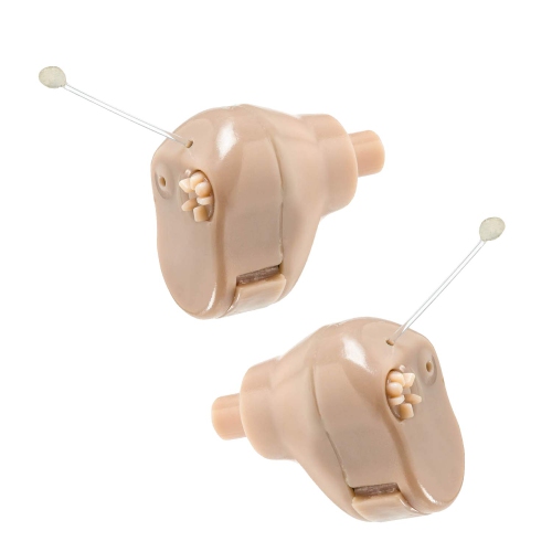 Hearing Amplifier Set - Mini ITC, In Ear Personal Hearing Amplification and Digital Sound Enhancer PSAD (Pair) Extra Small Upgraded Second Generation