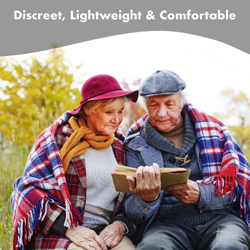 Amplificateurs auditifs numériques - paire d'amplificateurs audio personnels BTE rechargeables avec station d'accueil USB - amplification sonore haut