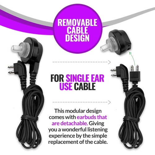 Sound Amplifier - Pocket Sound Voice Enhancer Device with Duo Mic/Ear Plus Extra Headphone and Microphone Set, Personal Hearing Amplifier Device by