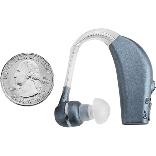 Digital Hearing Amplifier - Personal Hearing Enhancement Sound Amplifier Pair, Rechargeable Digital Hearing Amplifier with All-Day Battery Life,