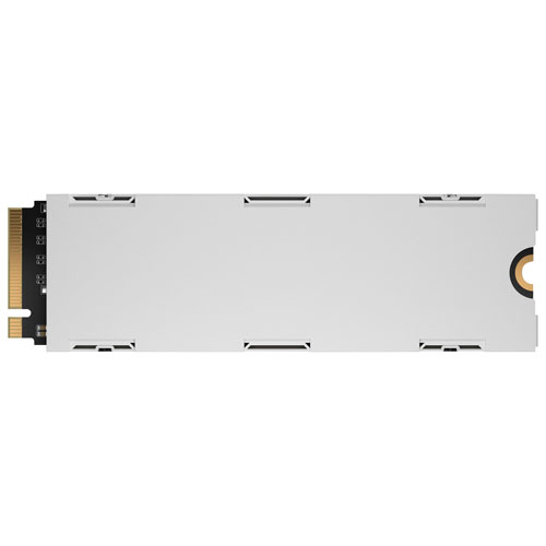Disque SSD interne MP600 Pro LPX 2 To NVMe PCI-e avec dissipateur thermique de Corsair - Optimisé pour la PS5 - Blanc