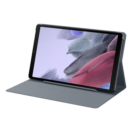 Open Box - Samsung Book Cover Case for Galaxy Tab A7 Lite - Grey